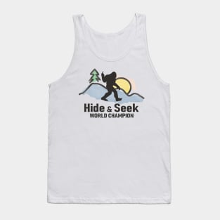 Bigfoot Hide & Seek World Champion Tank Top